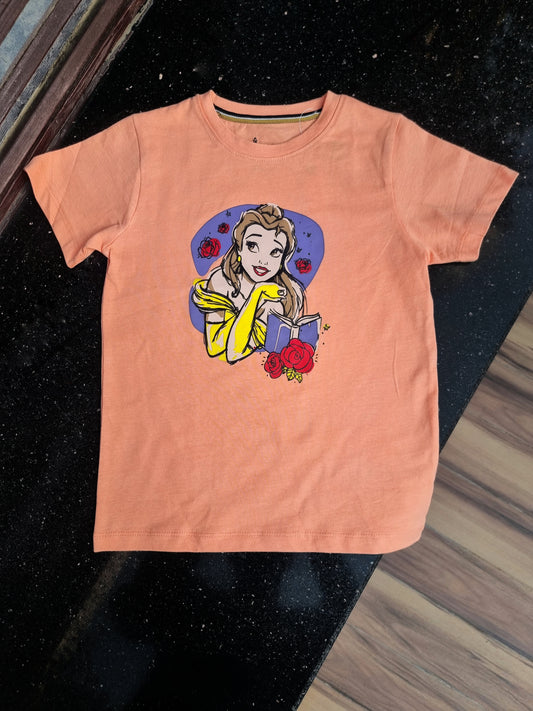 Cinderella Peach Heart T-shirt