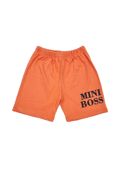 Orange Mini Boss Short